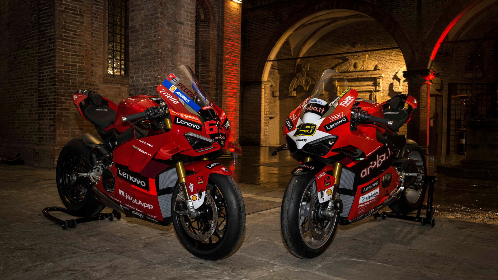 Ducati Panigale V4 2022 World Champion Replica bikes. - Ducati